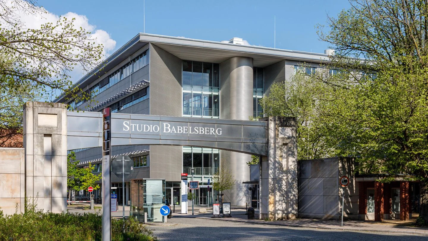 Studio Babelsberg entrance in Potsdam-Babelsberg